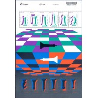SB3962MF-MINIFOLHA XADREZ - 2020 - MINT