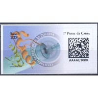 SB4001M-SELO CENTENÁRIO DA DESCOBERTA DA INSULINA - 2021 - MINT