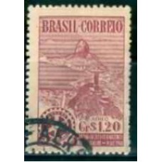 SBA063U-SELO AÉREO 39ª CONVENÇÃO INTERNACIONAL DO ROTARY CLUB, CR$ 1,20 - 1948 - U