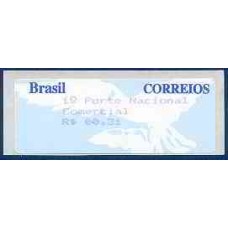 SE0008M-SELO-ETIQUETA POMBA BRANCA FUNDO AZUL, 00,31 - 1997 - MINT SE0008M-SELO-ETIQUETA POMBA BRANCA FUNDO AZUL, 00,31 - 1997 - MINT