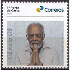 SI0019M-SELO INSTITUCIONAL PERSONALIDADES: GILBERTO GIL - 2024 - MINT