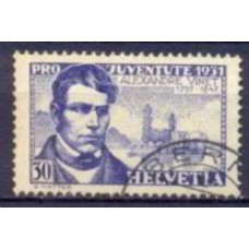 SUI0253U-SELO PRÓ JUVENTUDE, ALEXANDRE VINET - SUÍÇA - 1931 - U