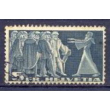 SUI0314UA-SELO SÉRIE HISTÓRICA, 5F PAPEL A - SUÍÇA - 1938 - U
