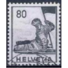 SUI0361U-SELO SÉRIE HISTÓRICA, 80C - SUÍÇA - 1941 - U