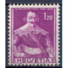 SUI0364U-SELO SÉRIE HISTÓRICA, 1,20F - SUÍÇA - 1941 - U