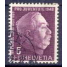 SUI0467UA-SELO PRÓ JUVENTUDE, GENERAL ULRICH WILLE - SUÍÇA - 1948 - U