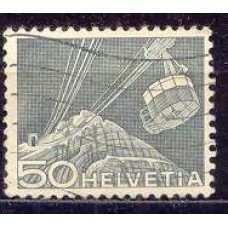 SUI0490U-SELO TECNOLOGIAS E PAISAGENS, 50C - SUÍÇA - 1949 - U