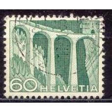 SUI0491U-SELO TECNOLOGIAS E PAISAGENS, 60C - SUÍÇA - 1949 - U