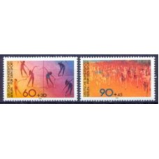 ABE0606N-SÉRIE PRÓ ESPORTES - GINÁSTICA E ATLETISMO - ALEMANHA BERLIN - 1981 - N
