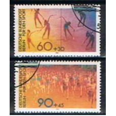 ABE0606U-SÉRIE PRÓ ESPORTES - GINÁSTICA E ATLETISMO - ALEMANHA BERLIN - 1981 - U