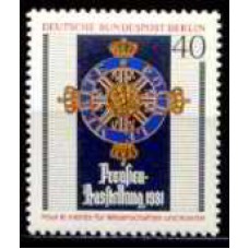 ABE0609M-SELO EXPOSIÇÃO PRÚSSIA 1981 - ALEMANHA BERLIN - 1981 - MINT