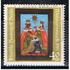 ABE0615U-SELO NATAL - ALEMANHA BERLIN - 1981 - U