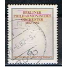 ABE0627U-SELO CENTENÁRIO DA ORQUESTRA FILARMÔNICA DE BERLIN - ALEMANHA BERLIN - 1982 - U