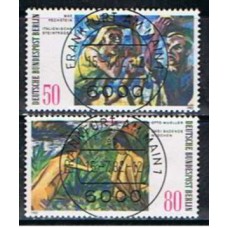 ABE0639U-SÉRIE PINTURAS MODERNAS DA COLEÇÃO DO MUSEU DE BERLIN - ALEMANHA BERLIN - 1982 - U