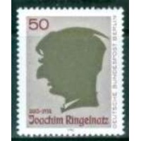 ABE0663M-SELO CENTENÁRIO DE NASCIMENTO DO PINTOR E POETA JOACHIM RINGELNATZ - ALEMANHA BERLIN - 1983 - MINT
