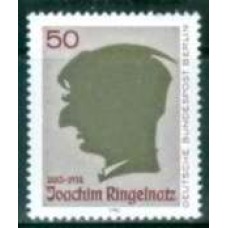 ABE0663M-SELO CENTENÁRIO DE NASCIMENTO DO PINTOR E POETA JOACHIM RINGELNATZ - ALEMANHA BERLIN - 1983 - MINT