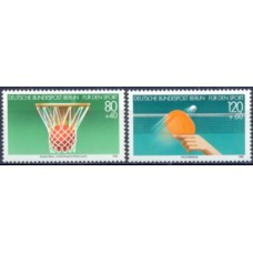 ABE0691N-SÉRIE PRÓ ESPORTES - EVENTOS ESPORTIVOS DE 1985 - ALEMANHA BERLIN - 1985 - N