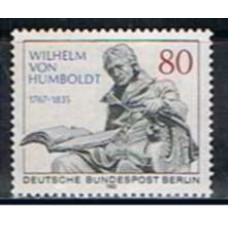 ABE0694M-SELO 150º ANIVERSÁRIO DA MORTE DE WILHELM VON HUMBOLDT - ALEMANHA BERLIN - 1985 - MINT