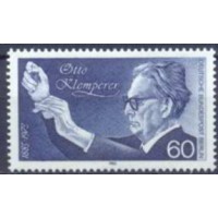 ABE0700M-SELO CENTENÁRIO DE NASCIMENTO DO MAESTRO OTTO KLEMPERER - ALEMANHA BERLIN - 1985 - MINT