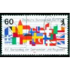ABE0719U-SELO 16º DIA EUROPEU DAS COMUNICAÇÕES E REGIÕES - ALEMANHA BERLIN - 1986 - U