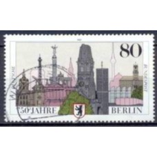 ABE0733U-SELO 750º ANIVERSÁRIO DE BERLIN - ALEMANHA BERLIN - 1987 - U