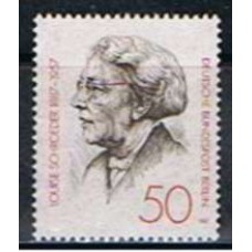 ABE0740M-SELO CENTENÁRIO DO NASCIMENTO DE LOUISE SCHROEDER - ALEMANHA BERLIN - 1987 - MINT
