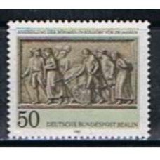 ABE0745M-SELO 250º ANIVERSÁRIO DO ESTABELECIMENTO DOS BOÊMIOS EM RIXDORF - ALEMANHA BERLIN - 1987 - MINT