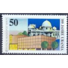 ABE0766M-SELO CENTENÁRIO DO OBSERVATÓRIO URANIA DE BERLIN - ALEMANHA BERLIN - 1988 - MINT