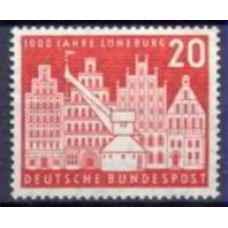 ALF0106N-SELO MILÊNIO DE LÜNEBOURG - ALEMANHA FEDERAL - 1956 - N