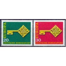 ALF0423M-SÉRIE EUROPA - ALEMANHA FEDERAL - 1968 - MINT