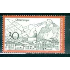 ALF0486M-SELO TURISMO - OBERAMMERGAU - ALEMANHA FEDERAL - 1970 - MINT