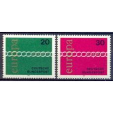 ALF0538M-SÉRIE EUROPA - ALEMANHA FEDERAL - 1971 - MINT