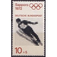 ALF0544NAA-SELO OLÍMPÍADAS DE INVERNO DE SAPPORO - SEM O ANO NO CANTO INFERIOR, 10P - ALEMANHA FEDERAL - 1971 - N ALF0544NAA-SELO OLÍMPÍADAS DE INVERNO DE SAPPORO - SEM O ANO NO CANTO INFERIOR, 10P - ALEMANHA FEDERAL - 1971 - N