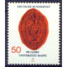 ALF0785M-SELO 500º ANIVERSÁRIO DA UNIVERSIDADE DE MAYENCE - ALEMANHA FEDERAL - 1977 - MINT
