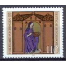 ALF0864M-SELO 800º ANIVERSÁRIO DA MORTE DE SANTA HILDEGARDE - ALEMANHA FEDERAL - 1979 - MINT