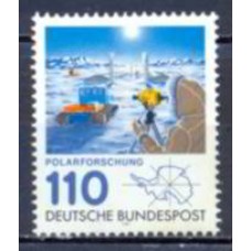 ALF0932M-SELO PESQUISAS POLARES ALEMÃS - ALEMANHA FEDERAL - 1981 - MINT