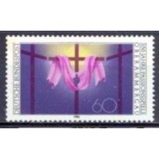 ALF1033N-SELO 350º ANIVERSÁRIO DA "ENCENAÇÃO DA PAIXÃO" - ALEMANHA FEDERAL - 1984 - N
