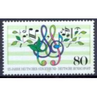 ALF1151M-SELO 125º ANIVERSÁRIO DA SOCIEDADE DOS COROS ALEMÃES - ALEMANHA FEDERAL - 1987 - MINT ALF1151M-SELO 125º ANIVERSÁRIO DA SOCIEDADE DOS COROS ALEMÃES - ALEMANHA FEDERAL - 1987 - MINT