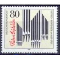 ALF1155M-SELO 350º ANIVERSÁRIO DE NASCIMENTO DO COMPOSITOR E ORGANISTA DIETRICH BUXTEHUDE - ALEMANHA FEDERAL - 1987 - MINT ALF1155M-SELO 350º ANIVERSÁRIO DE NASCIMENTO DO COMPOSITOR E ORGANISTA DIETRICH BUXTEHUDE - ALEMANHA FEDERAL - 1987 - MINT