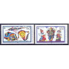 ALF1249M-SÉRIE EUROPA - JOGOS INFANTIS - ALEMANHA FEDERAL - 1989 - MINT