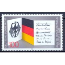 ALF1253M-SELO 40º ANIVERSÁRIO DA REPÚBLICA FEDERAL ALEMÃ - ALEMANHA FEDERAL - 1989 - MINT