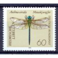 ALF1377M-SELO LIBÉLULAS, 60P AESHNA VIRIDIS - ALEMANHA FEDERAL - 1991 - MINT
