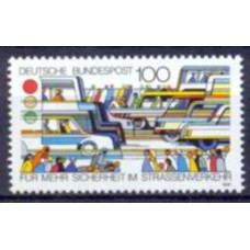 ALF1382M-SELO SEGURANÇA RODOVIÁRIA - ALEMANHA FEDERAL - 1991 - MINT