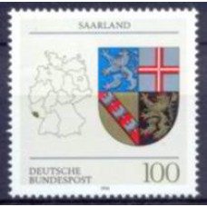 ALF1544M-SELO BRASÃO DE ARMAS DA ALEMANHA FEDERAL, SARRE - ALEMANHA FEDERAL - 1994 - MINT