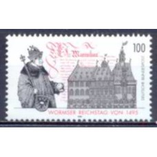 ALF1605M-SELO 500º ANIVERSÁRIO DA BULA DE WORMS - ALEMANHA FEDERAL - 1995 - MINT