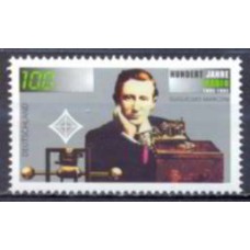 ALF1635M-SELO CENTENÁRIO DO RÁDIO - ALEMANHA - 1995 - MINT