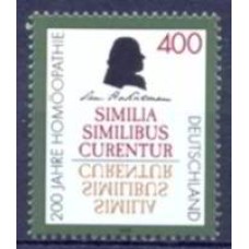 ALF1712M-SELO BICENTENÁRIO DA HOMEOPATIA - ALEMANHA - 1996 - MINT