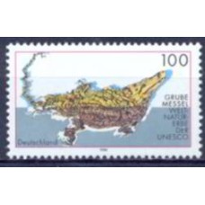 ALF1838M-SELO MINA DE MESSEL, PATRIMÔNIO NATURAL MUNDIAL DA UNESCO - ALEMANHA - 1998 - MINT