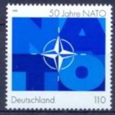 ALF1871M-SELO CINQUENTENÁRIO DA OTAN - ALEMANHA - 1999 - MINT