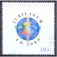 ALF1919M-SELO BIMILÊNIO DO NASCIMENTO DE CRISTO - ALEMANHA - 2000 - MINT